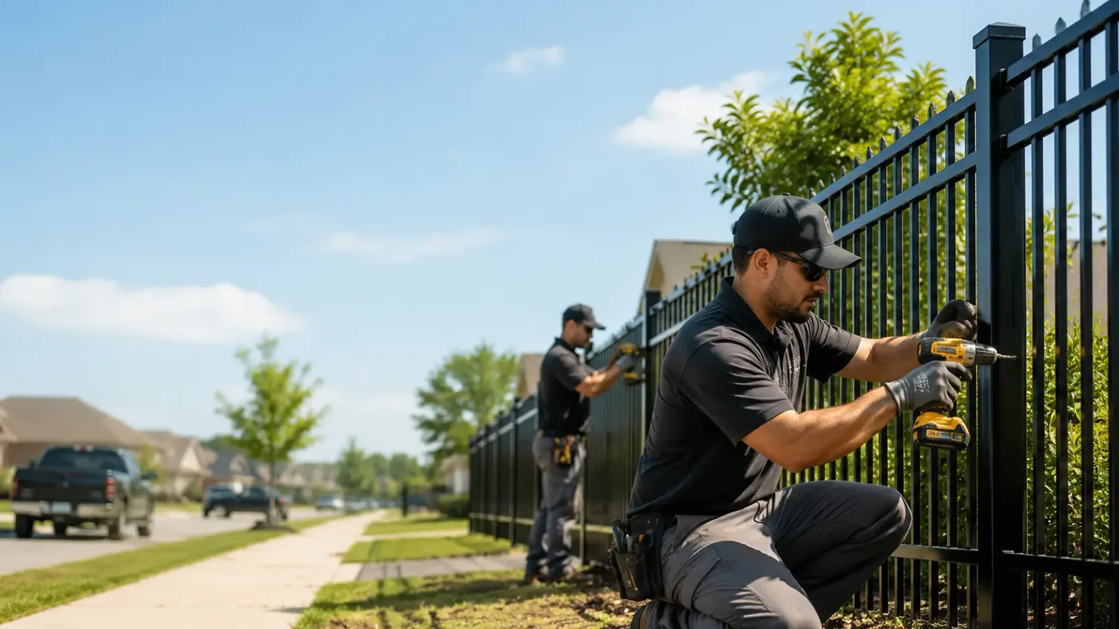 Metal Fence Installation in Verona, OH